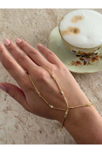 Stone Bone Chain Women's Şahmeran
