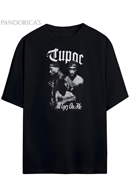Grafftee Clothing Pandorica's Tupac Shakur Tasarımı Unisex Pamuklu