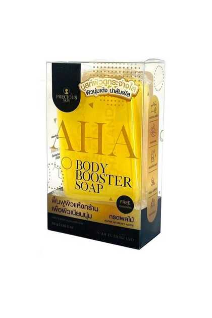 AHA Body Booster Soap, Combo Pack of 3pcs – Gentle Exfoliating & Skin Smoothing Bar (3x80g)