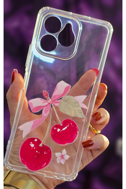 Omix X6 Compatible Printed Transparent Silicone Phone Case