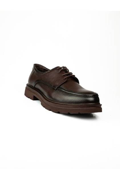 162 Brown Leather Men's Classic Shoes