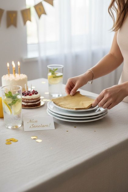 Colorful Double Layer Paper Napkins