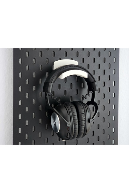 Skadis Compatible Wall Panel Compatible Headphone Hanger Desktop Organizer