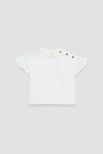 Baby Girl Ecru Tshirt