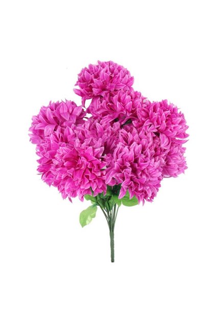 Buchet de 10 Crizanteme Mari de culoare violetă