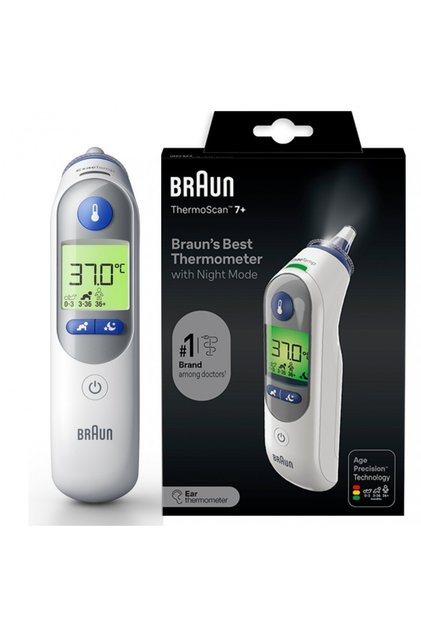 Thermoscan 7+ NIGHT MODE cu Age precision (taxa verde 0.15 lei si taxa bat 0.09 lei incluse in pret)