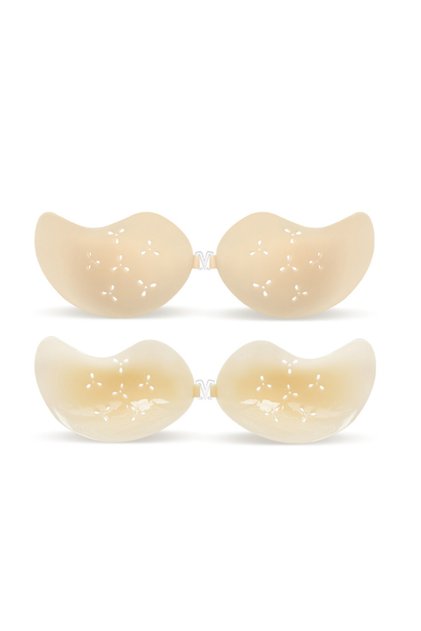 Front Clasp Breathable Stick-On Silicone Bra