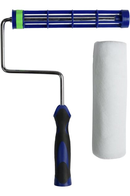 Trafalet cu Rolă - Mâner Moale Anti-Oboseală, Funcție Blocare - 23 cm, Interior și Exterior
