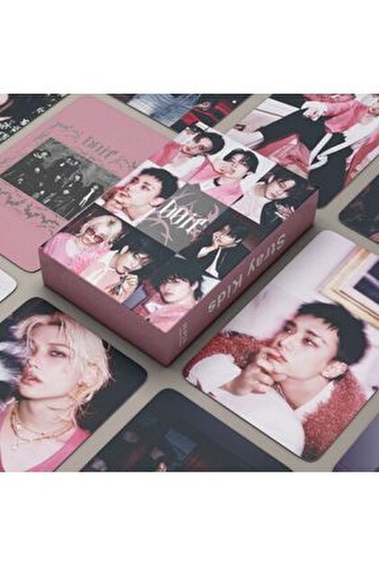 tays store Stray Kids TINCASE POLAROID SET SKZ 5'CLOCK - Fiyatı