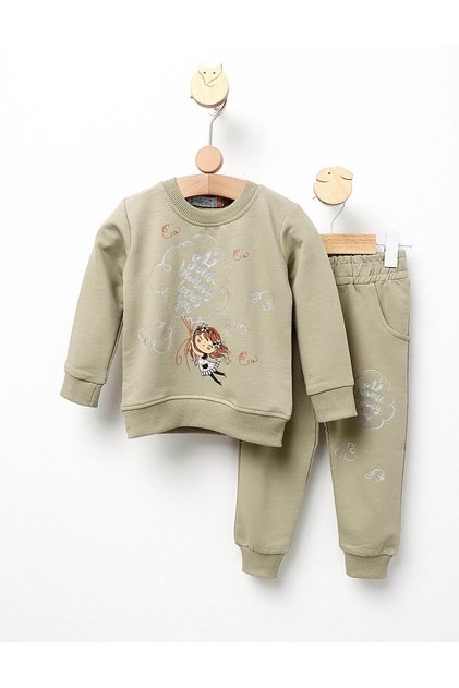 Compleu Happy Girl Love model verde 104 (3-4 ani)