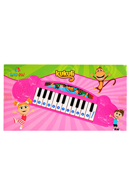 Kukuli İlk Elektronik Piyanom Pembe