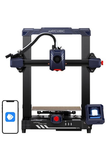 Imprimanta 3D Kobra 2 Pro, 220x220x250mm, senzor vibratii, z offset automat, direct-drive