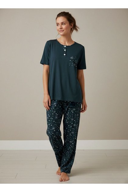 Women's Short Sleeve Pajama Set