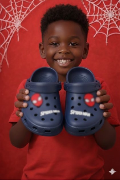 Boy's Closed Front Garden Pool Daily Sandals Superhero Slippers