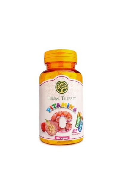 Vitamina C cu glucoză și aromă de struguri