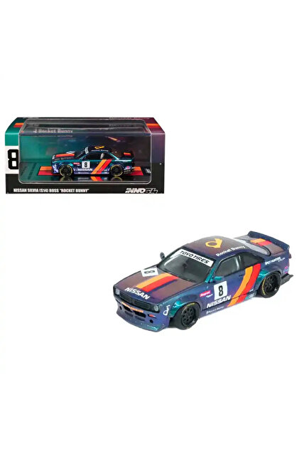 mini gt Inno 164 Nıssan Sılvıa (S14) Boss Rocket Bunny In64-S14B