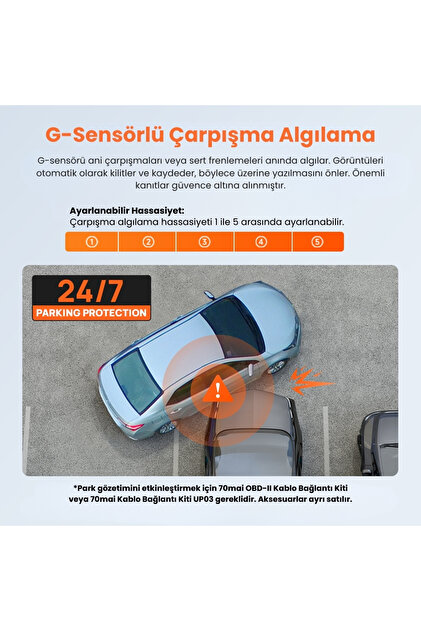 70MAİ M310 Plus 3K Ön Araç Kamerası - Fiyatı, Yorumları