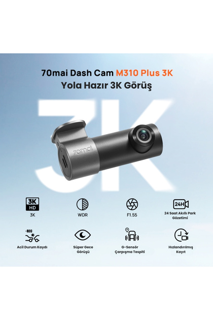 70MAİ M310 Plus 3K Ön Araç Kamerası - Fiyatı, Yorumları