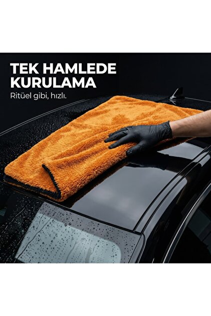 SCHON WEITER Extra Emici Premium Mikrofiber Twist Oto Kurulama