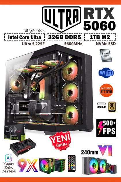 Zeiron Voyager X12 Ryzen 7 7700 32GB DDR5 RAM 1TB M.2 Nvme SSD
