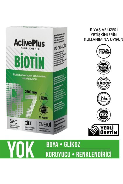 Biotin B7 30 Capsules