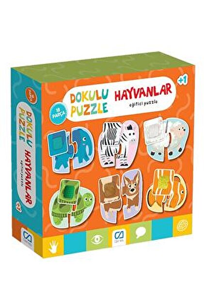 CA Games Dokulu Puzzle Hayvanlar 18 Parça - Fiyatı, Yorumları