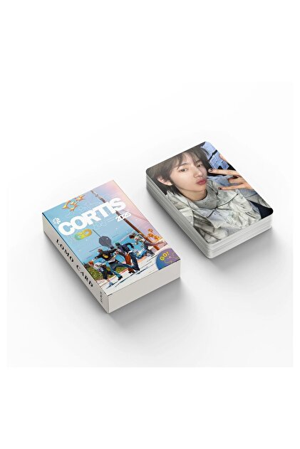Kpop Dünyasi CORTIS ''GO ! '' Çift Yön Baskılı Lomo Card Seti (55