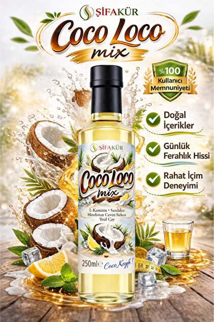 ŞİFAKÜR BİTKİSEL SAĞLIK ÜRÜNLERİ Şifakür Coco Loco Mix Doğal