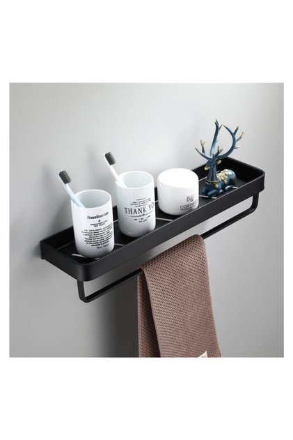 Metal Dekoratif Siyah 50 cm Lüx Havluluk