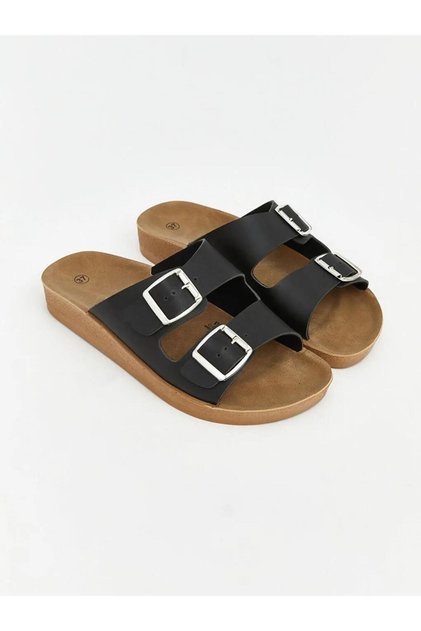 Double-Strapped Thick-Soled Women's Slippers (S6)