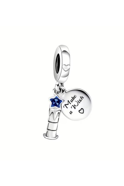 Make a Wish Silver Bracelet Charm/Pendant