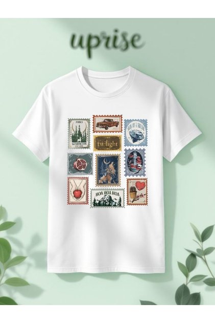 Twilight Printed Cotton Oversize T-Shirt