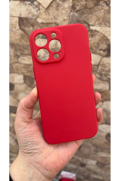 iPhone 14 Pro Max Compatible Silicone Shock-Absorbing Classic Protective Rubber Case