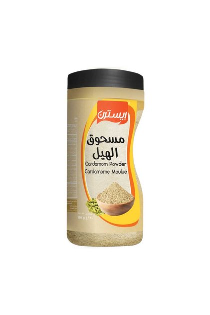 Cardamom Powder Bottle 130 g Pure Ground Cardamom for Aromatic Flavor in Cooking and Baking