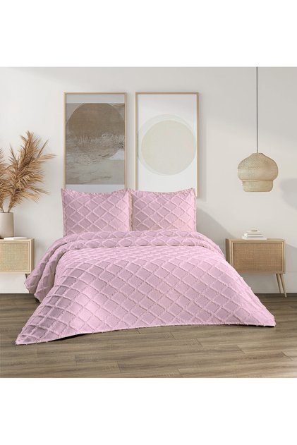 Nordic Eva 3 Piece Set Ç Double Y Bedspread Powder