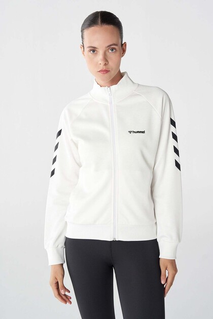hummel Genesa Zıp Beyaz Kadın Sweatshirt 921773-9003 - Fiyatı