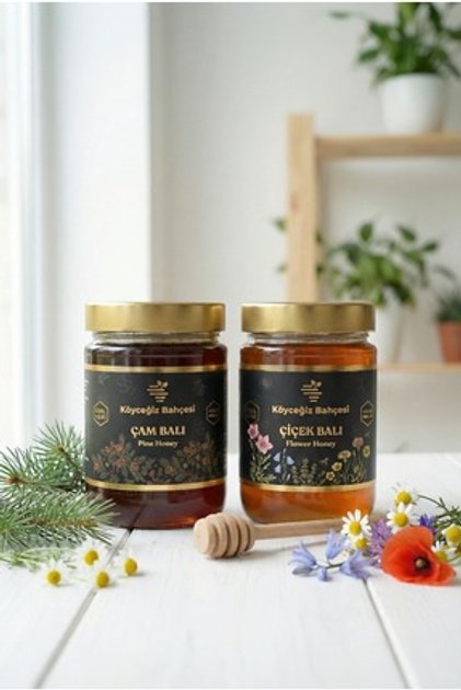 Organik Çiçek & Çam Balı 2’li Paket 850g