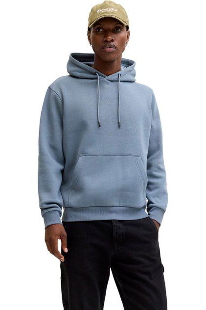 JACK & JONES Суитшърт с качулка Bradley - 12249340 - Син Мираж