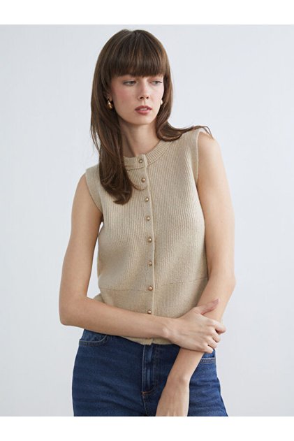 Unique Products from Freezen Store I Zero Roba Collar Women's Knitwear Vest