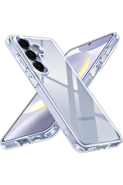 Galaxy S26 Plus Uyumlu Kılıf 3D Kamera Korumalı Süper Şeffaf Esnek Silikon Kapak