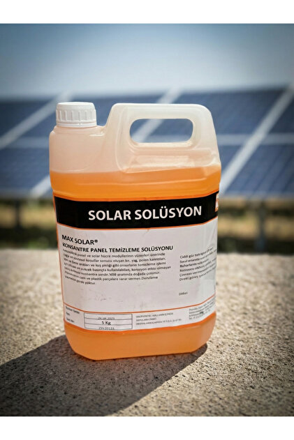 TSM Solar Panel Temizleyici - Güneş Paneli Temizleme Solüsyonu