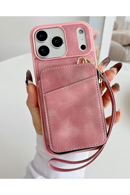 Leather Wallet Case with Zipper Bag Compatible with iPhone 15 Pro Max