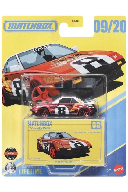HOT WHEELS Matchbox Collectors 1984 Toyota MR2 09/20 Metal Model