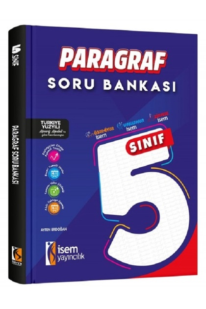 5.Sınıf İsem Yayınları Paragraf Soru Bankası / Maarif Modeli - Video Çözümlü