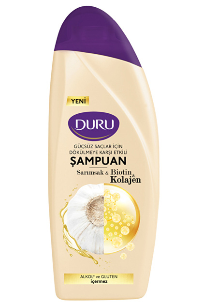 Şampuan 500ml Kolajen Sarımsak Biotin 3 ADET