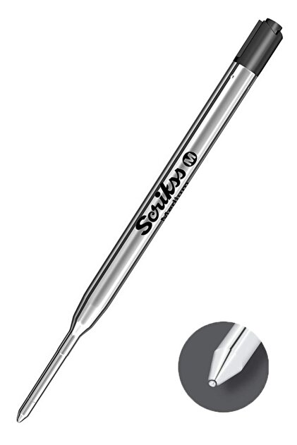 Scrikss Ballpoint Pen Refill Metal 0.7mm 1 Piece Ballpoint Pen Refill Ballpoint Pen Refill