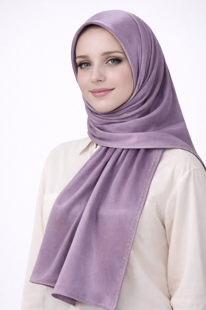 mim earp Egyptian Scarves with Stones Jan Jan Evening Dress Shawl 75X190  cm- Trendyol