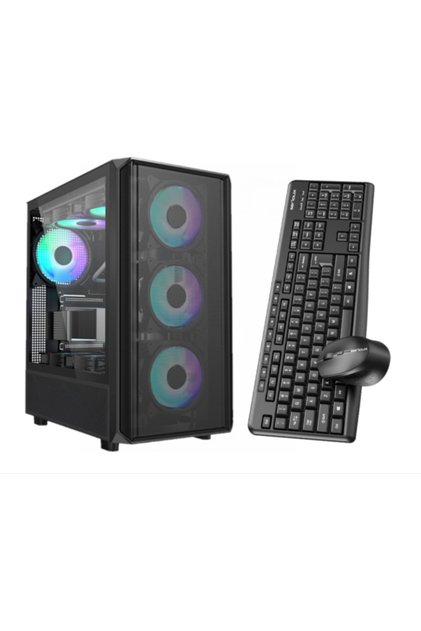 Геймърски компютър I 7-4770 16 GB DDR 3 RX 640 4 GB 512 GB SSD + 500 GB HDD Клавиатура + Мишка
