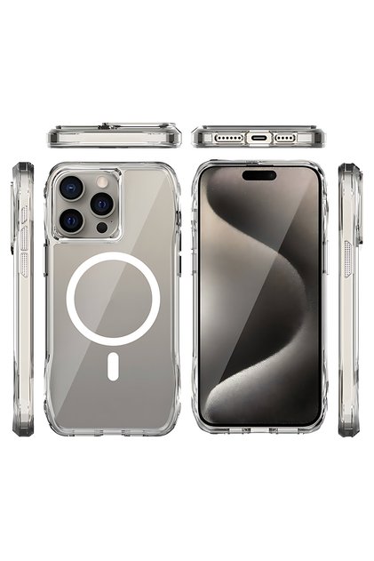 Protective case - iPhone 14 Pro Max - Sheer - Magnetic - MagSafe - Cover