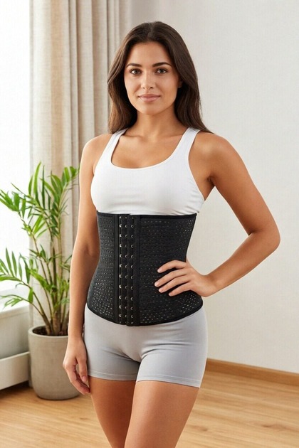 Corset modelator ajustabil pentru femei, din ţesătură elastică, respirabilă, confortabilă, CD1024